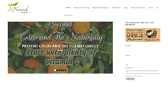 Desktop Screenshot of naturalhealthscene.com